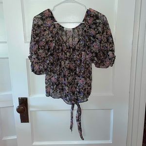 Flouncy Sheer Top